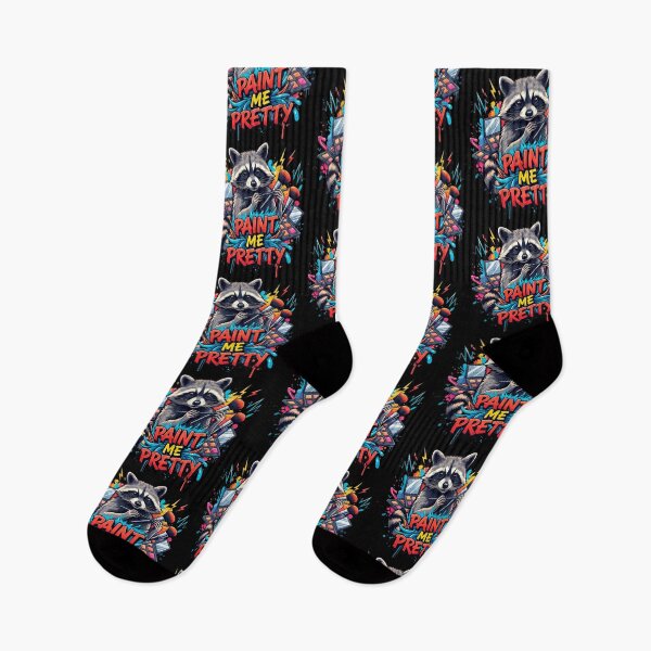 Item preview, Glam Wild Raccoon Street Art designed and sold by SholoStudio.