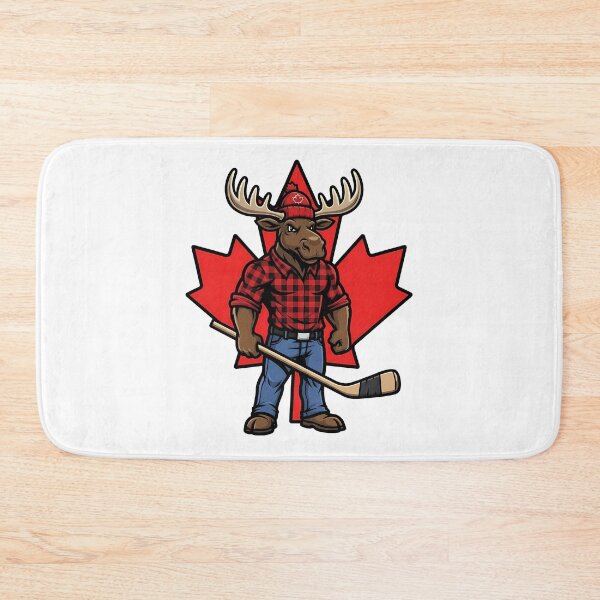 Item preview, Canadian Moose Hockey Lumberjack Plaid designed and sold by k3rstman1.