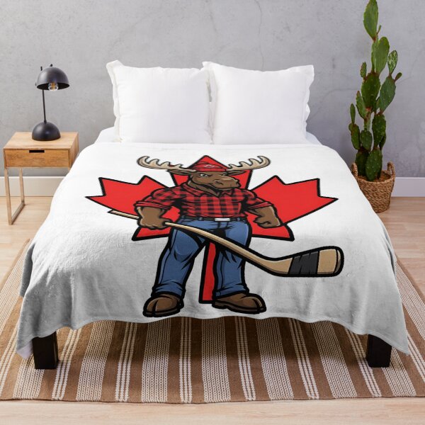 Item preview, Canadian Moose Hockey Lumberjack Plaid designed and sold by k3rstman1.