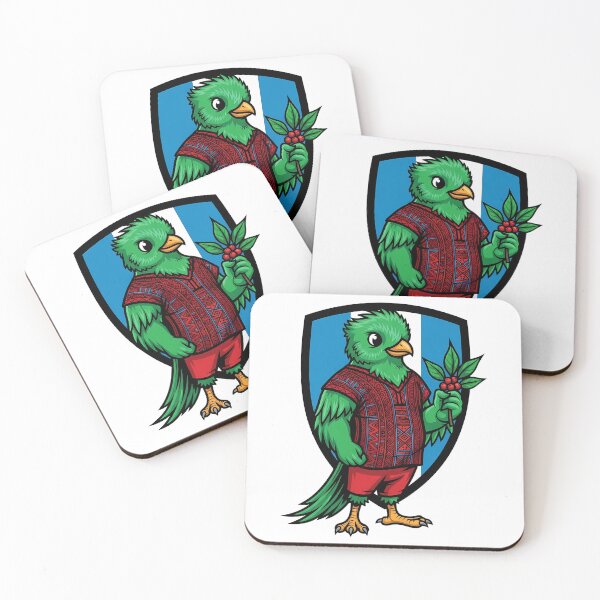 Item preview, Guatemala Quetzal Bird Coffee Mascot designed and sold by k3rstman1.