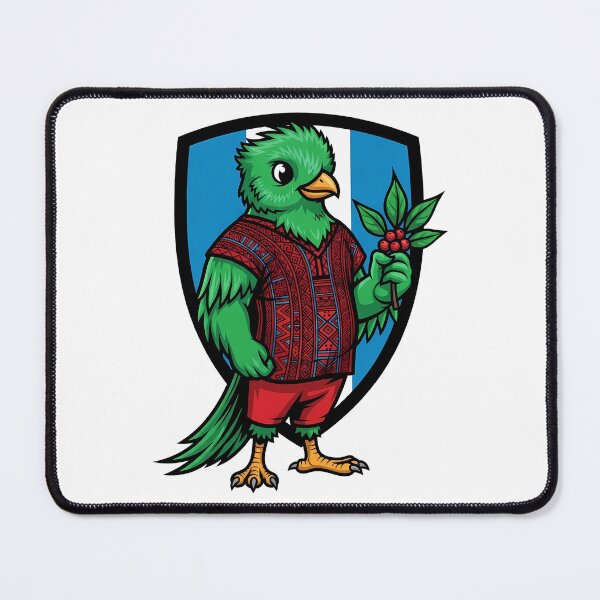 Item preview, Guatemala Quetzal Bird Coffee Mascot designed and sold by k3rstman1.