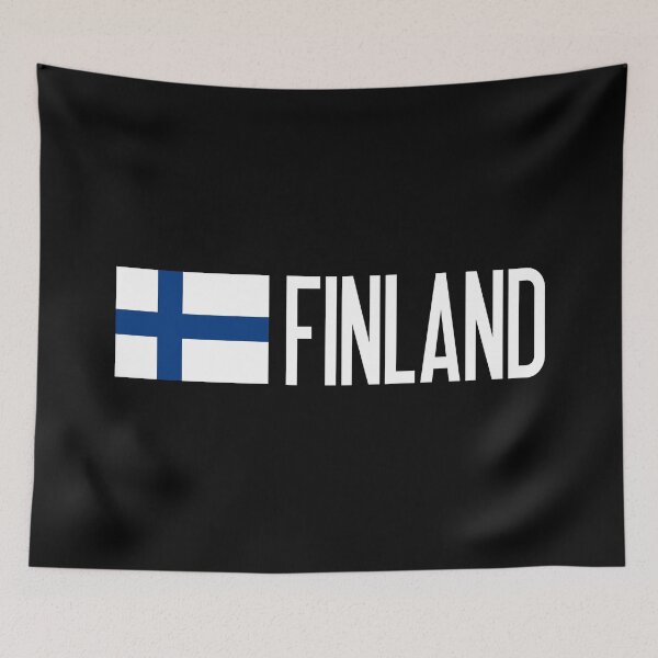 Item preview, Finland: Finnish Flag & Finland designed and sold by Jared Davies.