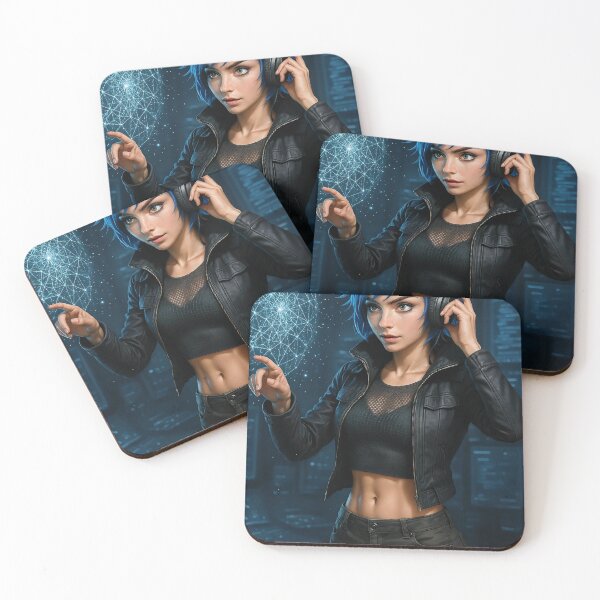 Item preview, Cipher Thorne cyber cobweb  midriff designed and sold by CathryneDelamort.
