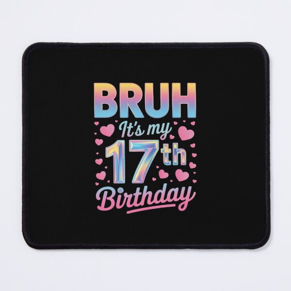Item preview, Bruh It's My 17th Birthday Tie Dye 17 Year Old Birthday designed and sold by MicanCuteStore.