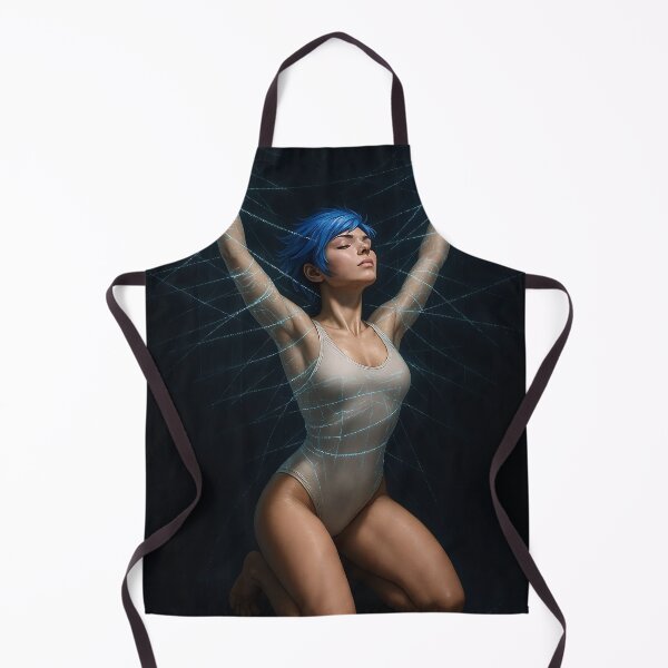Item preview, Cipher Thorne one-piece swimsuit cobweb designed and sold by CathryneDelamort.