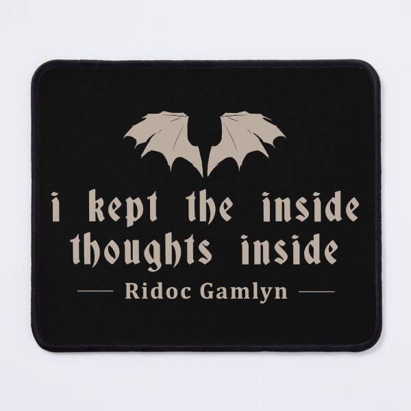 Item preview, Fourth Wing Ridoc Gamlyn Quote Basgiath War College designed and sold by ytbfrjocelyn.