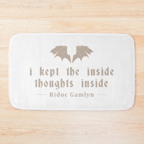Item preview, Fourth Wing Ridoc Gamlyn Quote Basgiath War College designed and sold by ytbfrjocelyn.