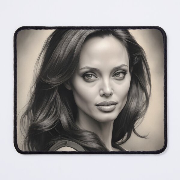 Item preview, Angelina Jolie designed and sold by WorldofCharcoal.