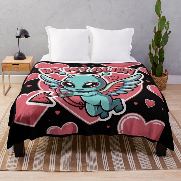Item preview, Valentine’s Alien with Wings and a Bow of Affection designed and sold by SplashTastic.