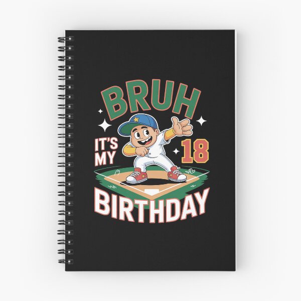 Item preview, Bruh It's My 18th Birthday Baseball Party 18 Year Old Bday  designed and sold by MicanCuteStore.
