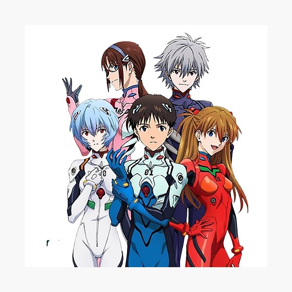 Item preview, Neon Genesis Evangelion – Iconic Anime Aesthetic Art designed and sold by Louizim.