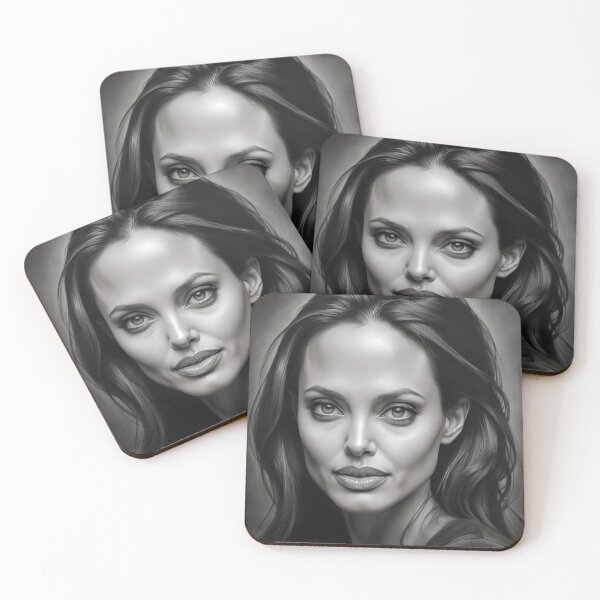 Item preview, Angelina Jolie designed and sold by WorldofCharcoal.