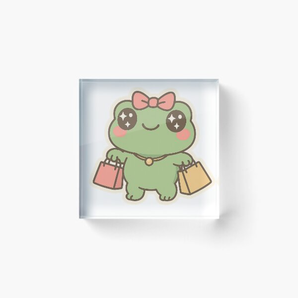 Item preview, Shopping froggy designed and sold by paintingshouse0.