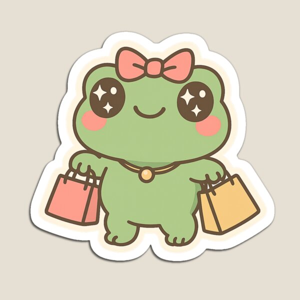 Item preview, Shopping froggy designed and sold by paintingshouse0.