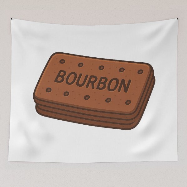 Item preview, Cartoon Bourbon Biscuit | Fun Food Art designed and sold by Pokah79.