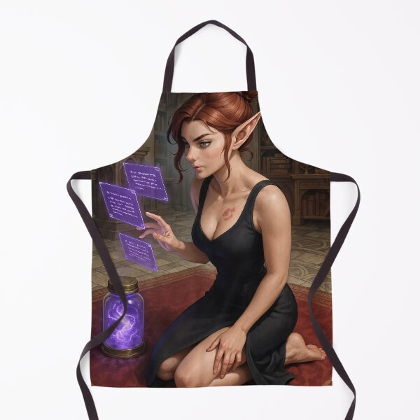 Item preview, Fortana Valentina kneeling mad scientist designed and sold by CathryneDelamort.