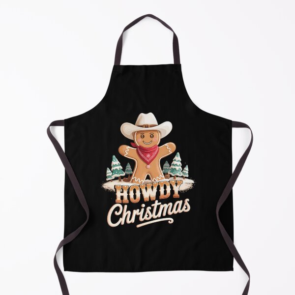 Item preview, Country Christmas Cowboy Gingerbread Christmas Western designed and sold by LunaCrazeArt.