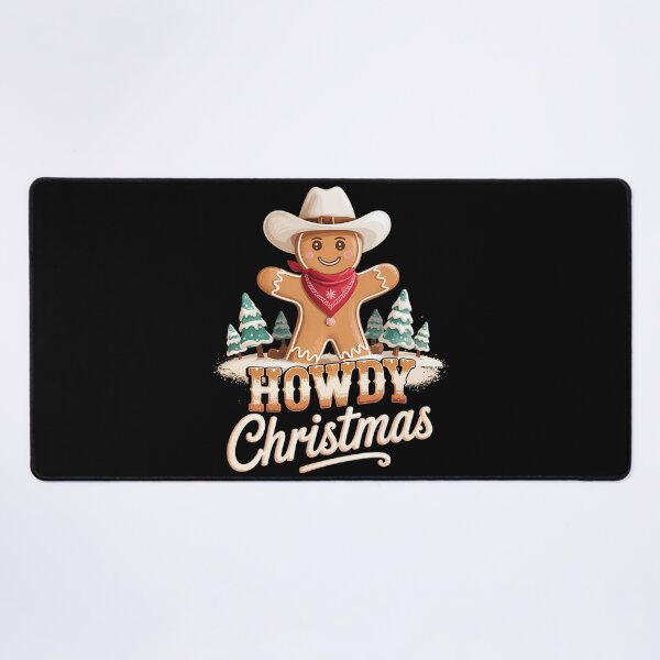 Item preview, Country Christmas Cowboy Gingerbread Christmas Western designed and sold by LunaCrazeArt.