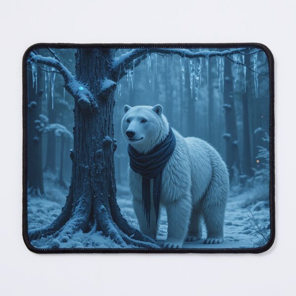 Item preview, Bear in Winter Forest designed and sold by InezPhotography.