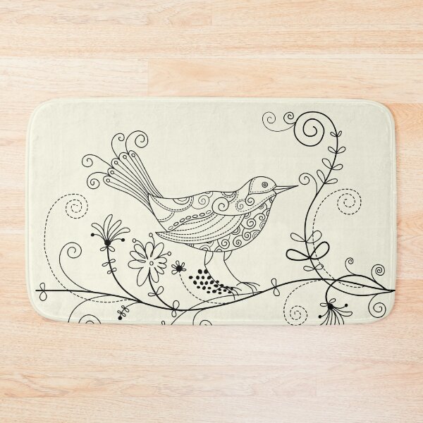 Item preview, Hand-painted bird designed and sold by Design4uStudio.
