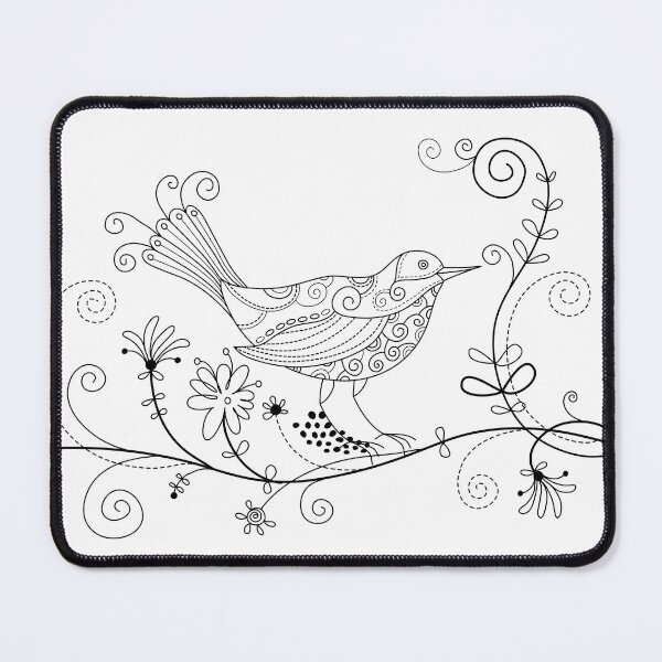 Item preview, Hand-painted bird designed and sold by Design4uStudio.