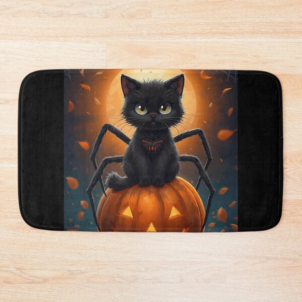 Item preview, Moonlit Spooky Cat Artwork designed and sold by ChicTrendz.