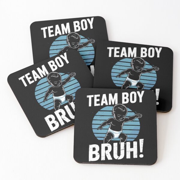 Item preview, Cute family Bruh gender reveal Party Announcement designed and sold by LunaCrazeArt.