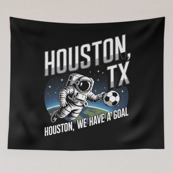 Item preview, 2026 soccer city - Houston TX - soccer host city - american soccer fan - soccer supporter - red white and blue - national pride - soccer hype - soccer fan gear - soccer watch party designed and sold by JansenGS.