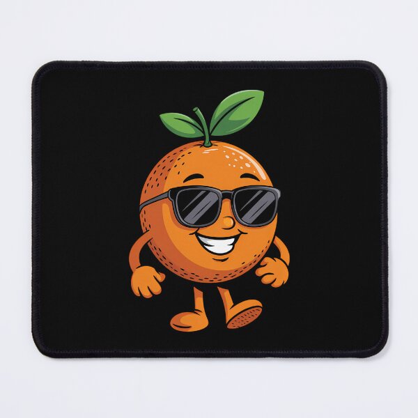 Item preview, Cute Orange Fruit Lazy Orange designed and sold by LunaCrazeArt.