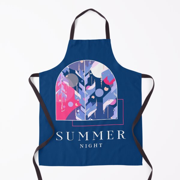 Item preview, Colorful geometric abstract plant pattern in dark shades with summer breeze text designed and sold by CiniArt.