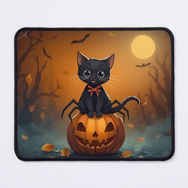 Item preview, Witchcore Halloween Cat designed and sold by ChicTrendz.