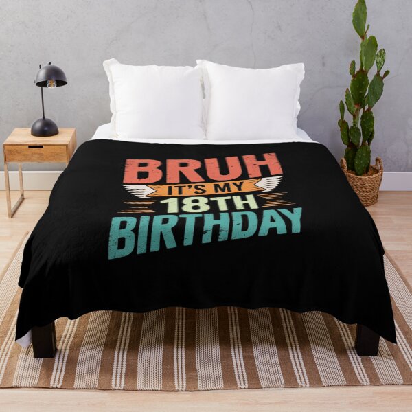 Item preview, Bruh It's My 18th Birthday 18 Year Old Birthday 18yr  designed and sold by MathisBellanger.
