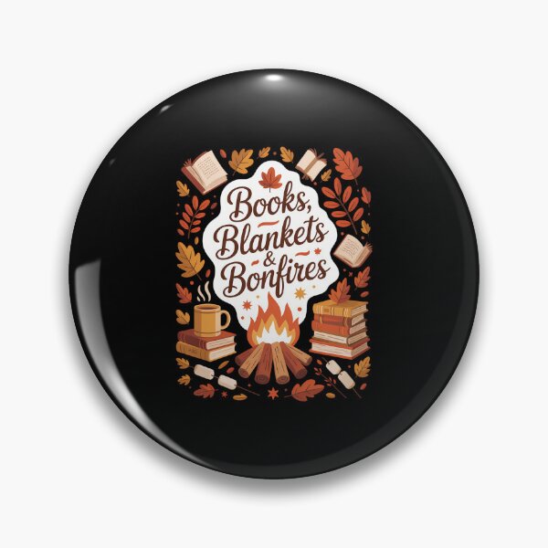 Item preview, Fall Books Bookish Aesthetic Reading Book Lovers Fall Vibes designed and sold by LunaCrazeArt.