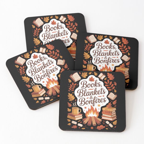 Item preview, Fall Books Bookish Aesthetic Reading Book Lovers Fall Vibes designed and sold by LunaCrazeArt.