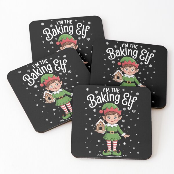Item preview, Family Baking Elf Christmas designed and sold by LunaCrazeArt.