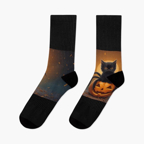Item preview, Cute Gothic Halloween Cat designed and sold by ChicTrendz.