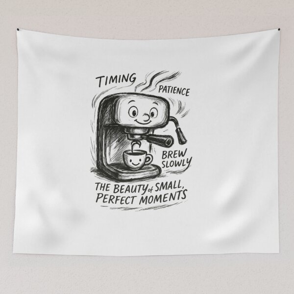 Item preview, Joyful Espresso Machine of Perfect Moments designed and sold by CoffeeNJesus.