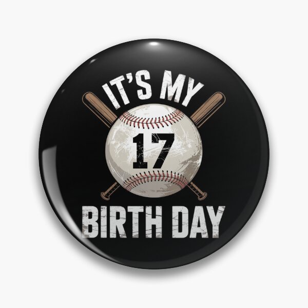 Item preview, It's My 17th Birthday Boy 17 Year Old Bday Baseball  designed and sold by MathisBellanger.