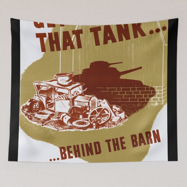 Item preview, WWII Propaganda Poster | Support the War Effort | Conserve Resources & Recycle | Vintage Style Art Print | Historical Wall Decor designed and sold by artofuniverse.