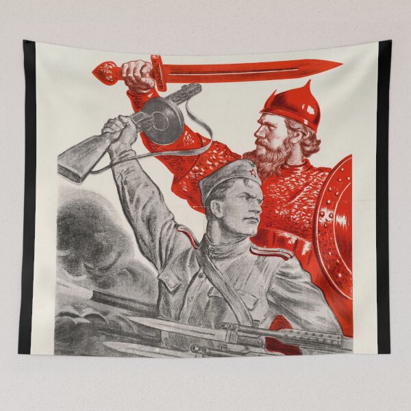 Item preview, Propaganda Poster | WWII Art Print | Historical & Modern Military Imagery | Patriotic & Heroic Wall Decor designed and sold by artofuniverse.