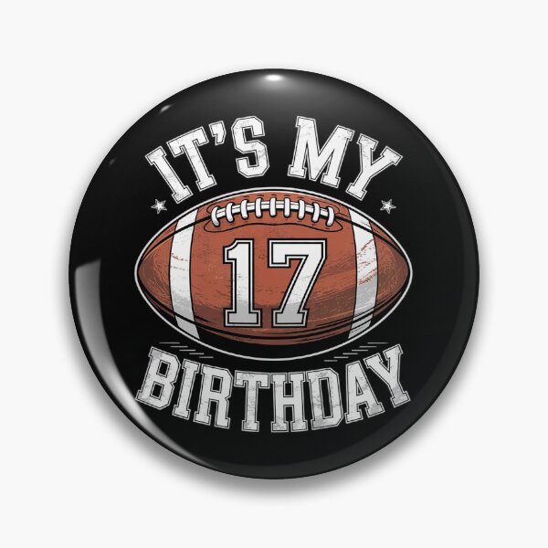 Item preview, It's My 17th Birthday Boy 17 Year Old American Football  designed and sold by MathisBellanger.