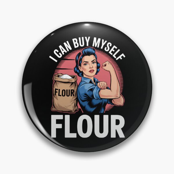 Item preview, Flour Baking Feminist designed and sold by Turbotine.