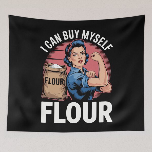 Item preview, Flour Baking Feminist designed and sold by Turbotine.
