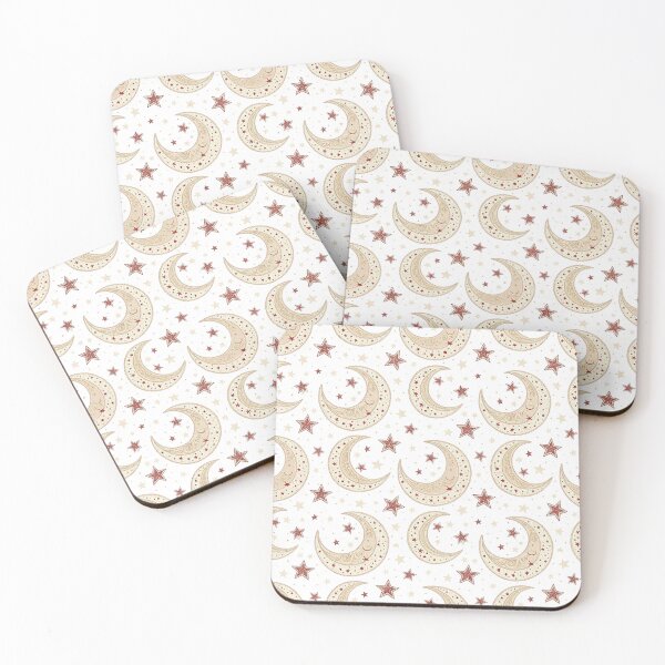 Item preview, Crescent Moon & Stars designed and sold by Shuga-Design.