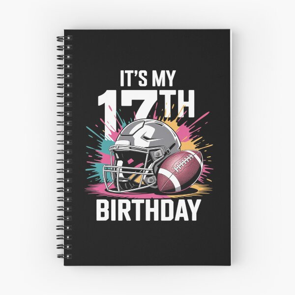 Item preview, It's My 17th Birthday Football 17 Years Old Colorful  designed and sold by MathisBellanger.