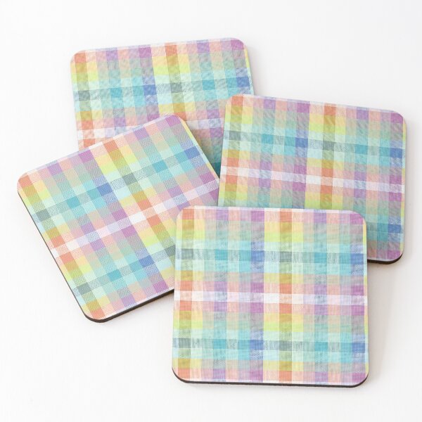 Item preview, Soft Pastel Plaid designed and sold by Kaleidoscope Print.