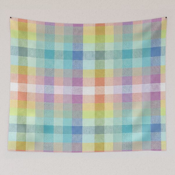 Item preview, Soft Pastel Plaid designed and sold by Kaleidoscope Print.