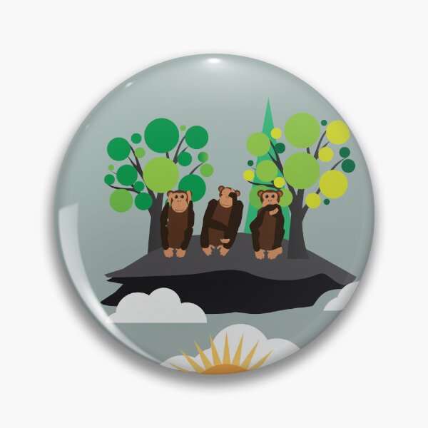 Item preview, My Three Monkeys designed and sold by Design4uStudio.