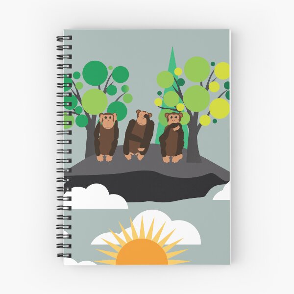 Item preview, My Three Monkeys designed and sold by Design4uStudio.