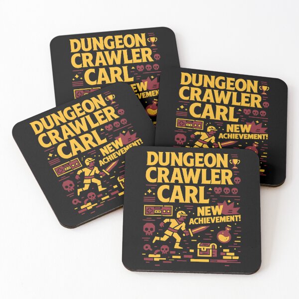 Item preview, New Achievement Dungeon Crawler Carl designed and sold by olsonyvykteresa.